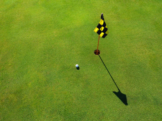 istock Ball on the putting green 1166371785