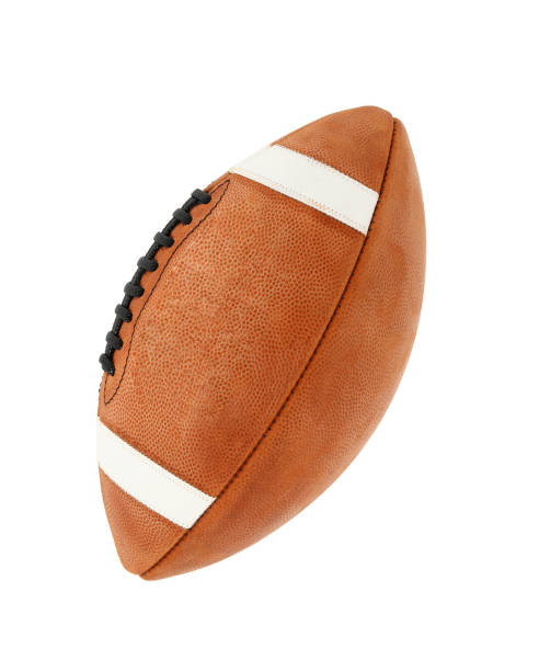 istock American Football isolated on a white 1166372810