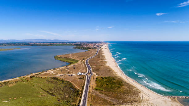 istock Aerial view of Canet en Roussillon 1166373474