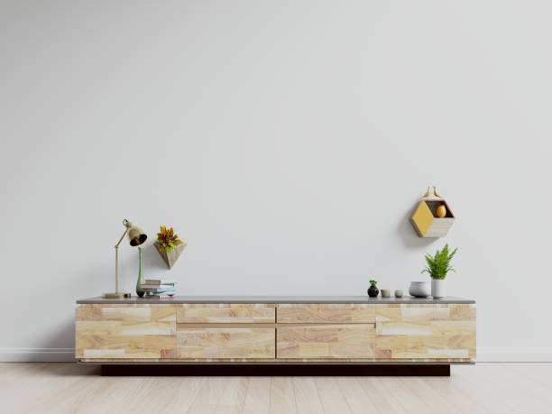 istock TV stand,TV cabinet mockup 1166373795