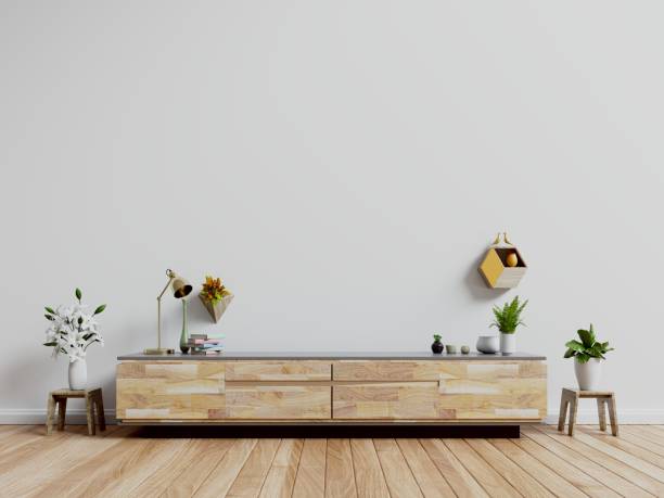 istock TV stand,TV cabinet mockup 1166374074