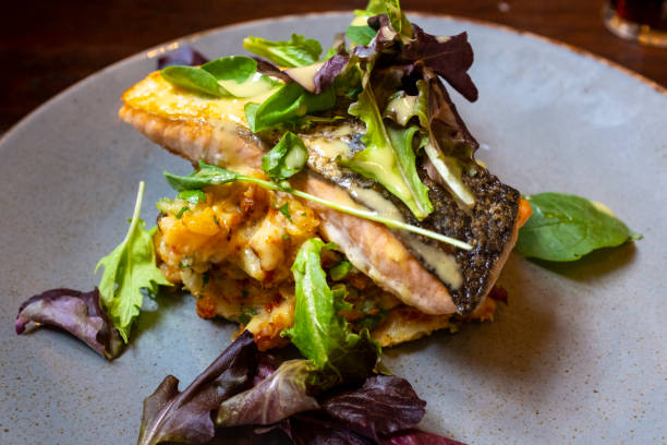istock Baked salmon trout 1166374293