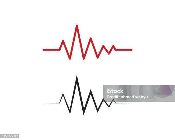Pulse Line Ilustration Vector Stock Illustration - Download Image Now ...