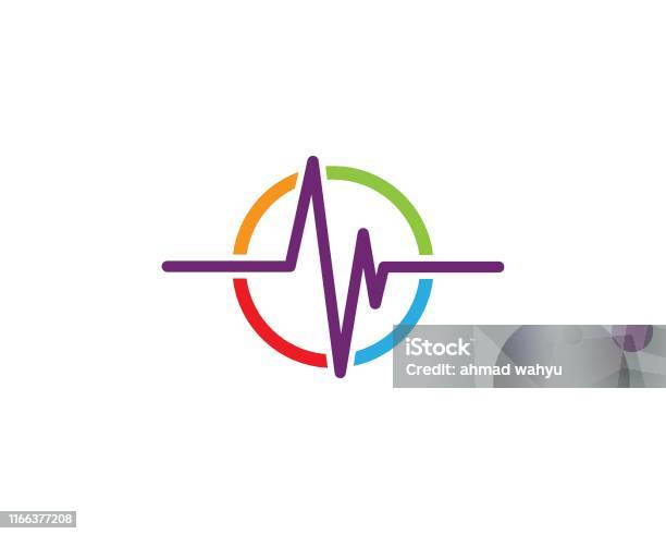 Pulse Line Ilustration Vector Stock Illustration - Download Image Now ...