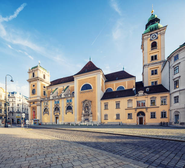 istock old Scottish Abbey in Vienna, Austria. 1166377235