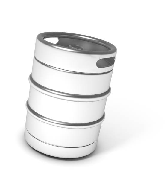 istock Beer keg, isolated on white background 1166378933