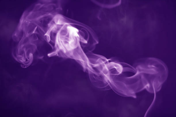 istock Abstract background smoke purple blur 1166379822
