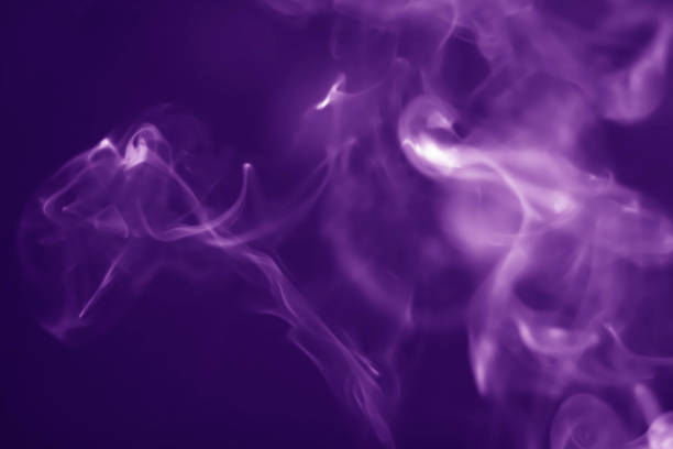 istock Abstract background smoke purple blur 1166379828