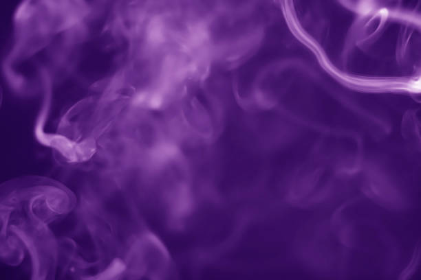 istock Abstract background smoke purple blur 1166379928