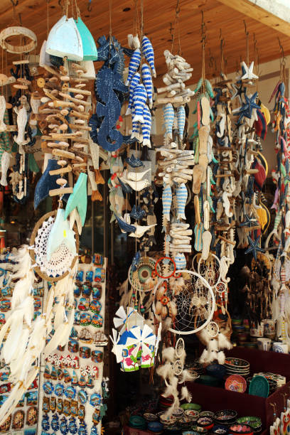 istock Traditional turkish souvenirs - wind bell 1166387506