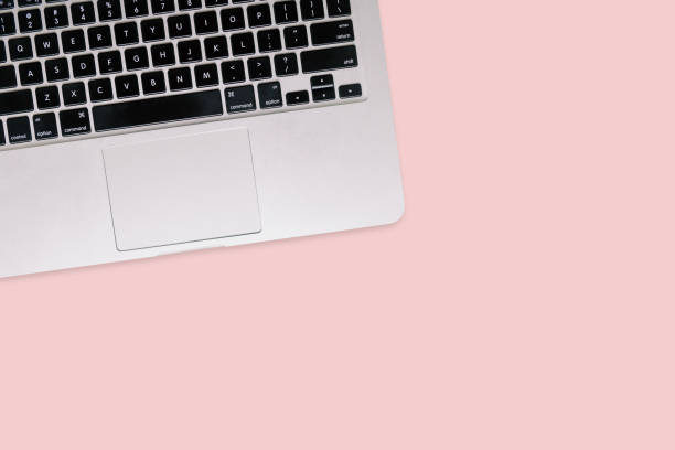 istock The keyboard of a modern computer. Office work at the laptop. Technologies for businessmen, bloggers, designers. A device for working on the Internet, at home, in a restaurant or cafe. Copy space 1166391239