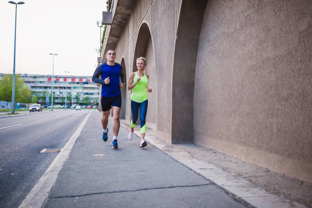 istock Sport couple, jogging 1166393129