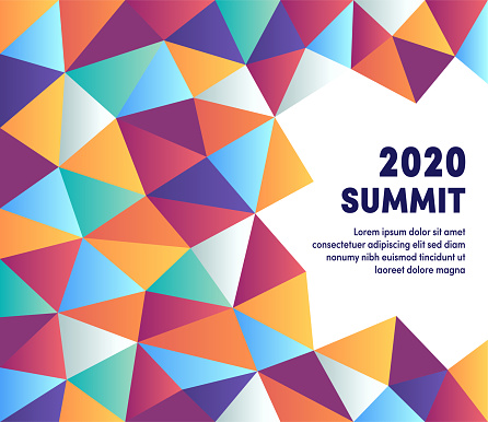 Creative Graphic Composition For Upcoming Summit
