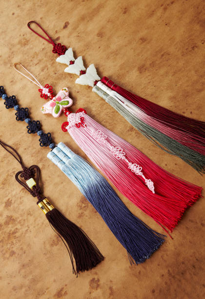 Ancient China Traditional Embroidery Pattern Background