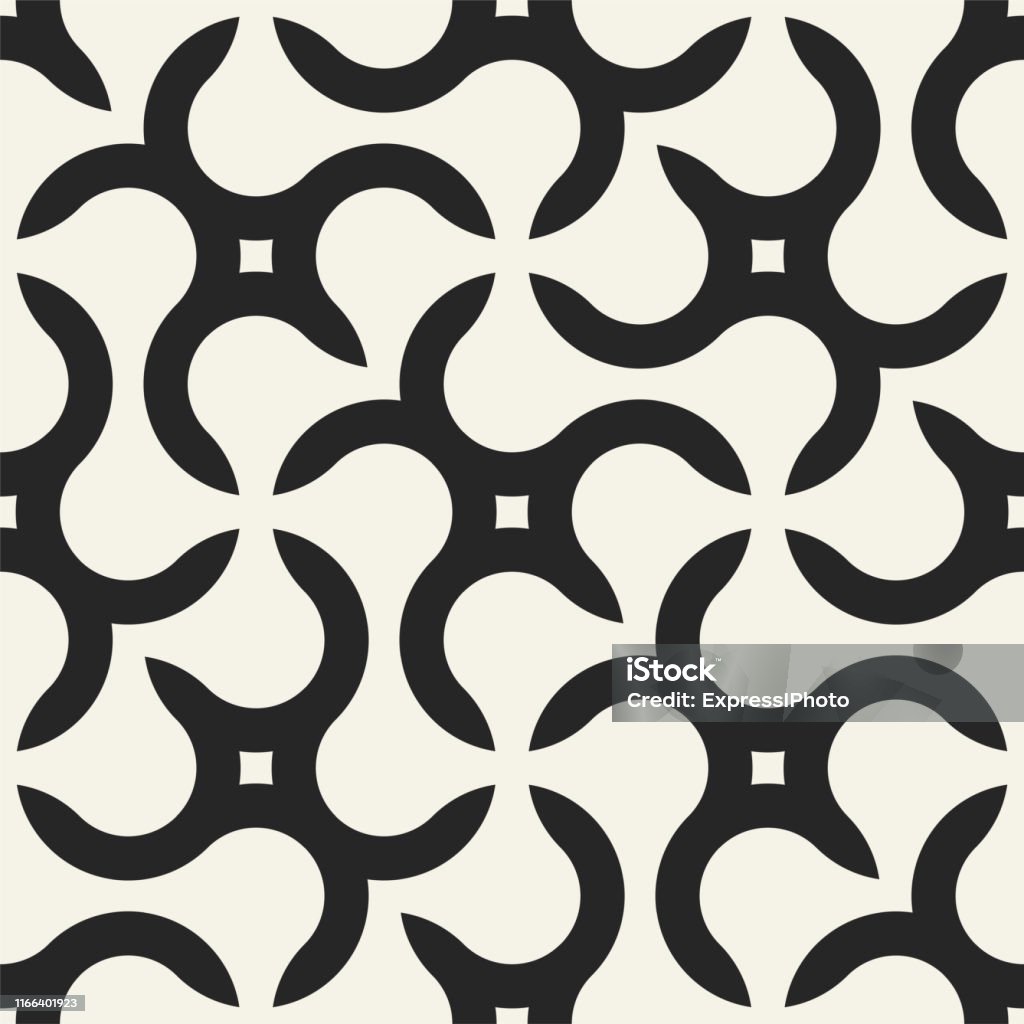 Repetitive Pattern Modern Design Seamless Geometric Pattern With Creative Shapes Vector Endless ...