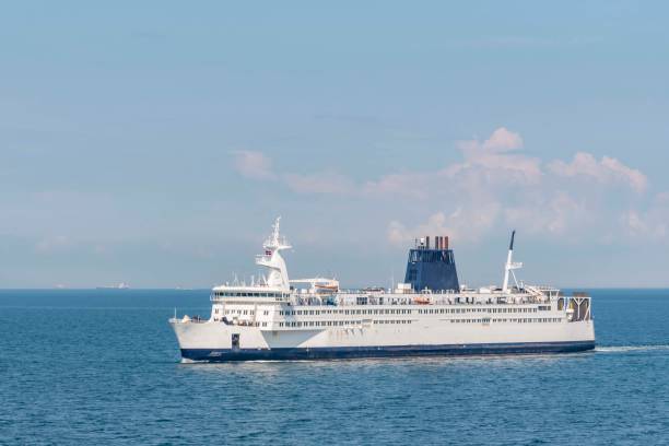 istock Passenger ferry on the sea 1166409303