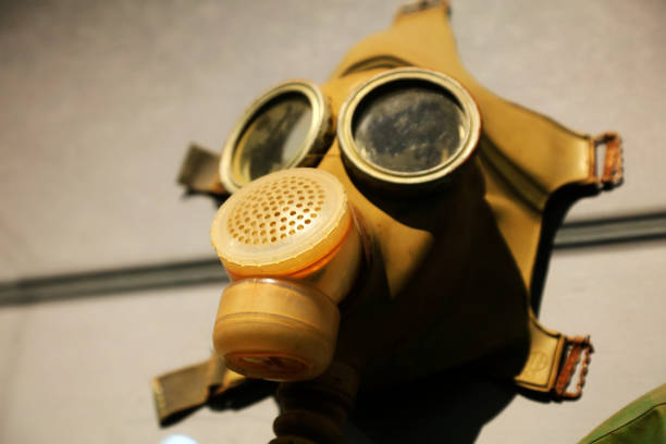 istock close-up of the gas mask 1166413213