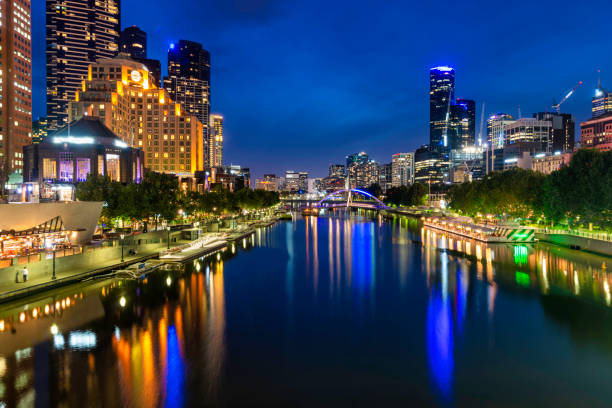 istock Yarra river in Melbourne Victoria 1166416619