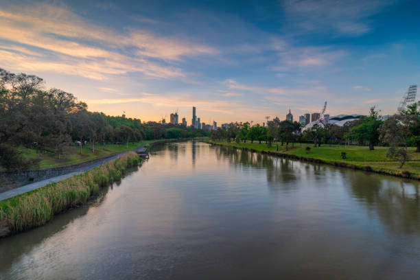 istock Yarra river in Melbourne Victoria 1166416626