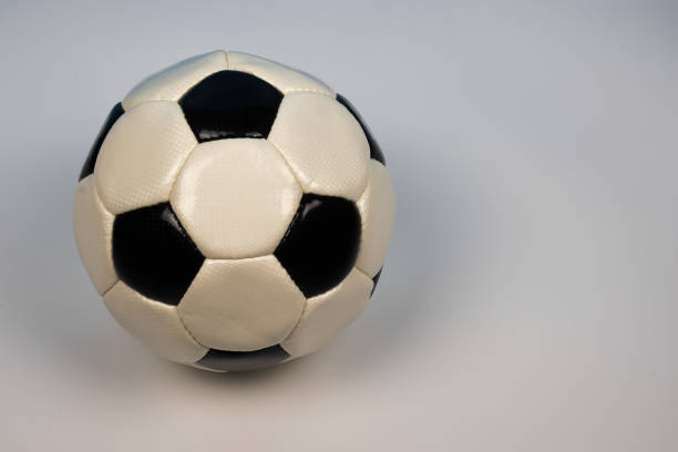 istock Soccer ball on a white background. 1166424216