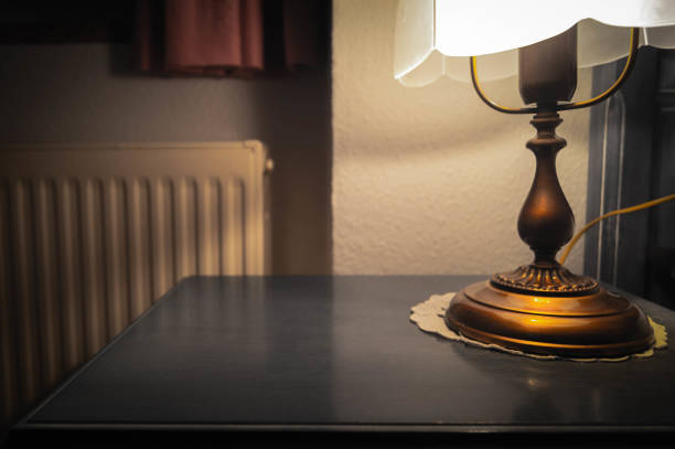 istock Vintage Nightdesk lamp 1166427125
