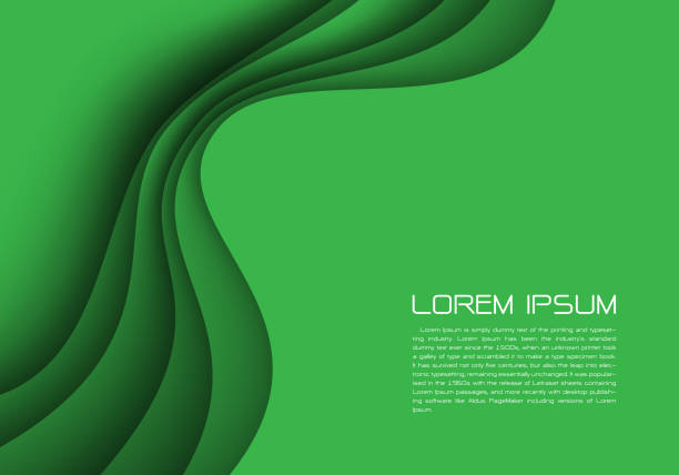 istock Abstract green curve overlap with blank space for text place design modern futuristic background vector illustration. 1166435224