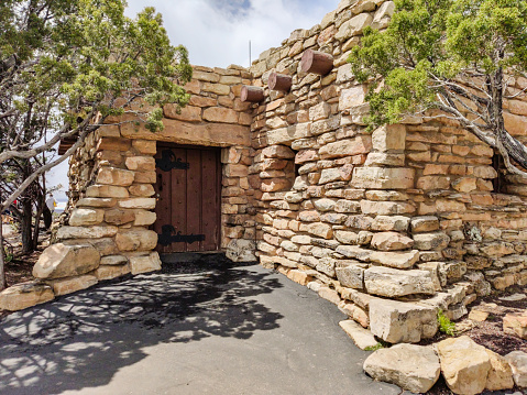 Grand Canyon. Arizona, USA. May 22, 2019. Yavapai Geology Museum at  the South Rim