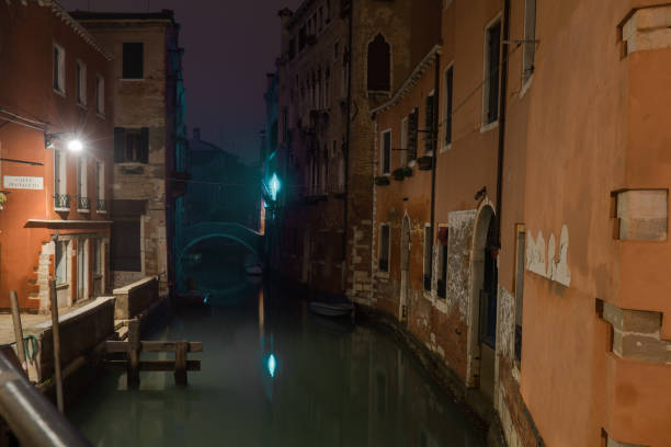 istock Venice at night, off the tourist routes. 1166448872