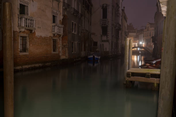 istock Venice at night, off the tourist routes. 1166448875