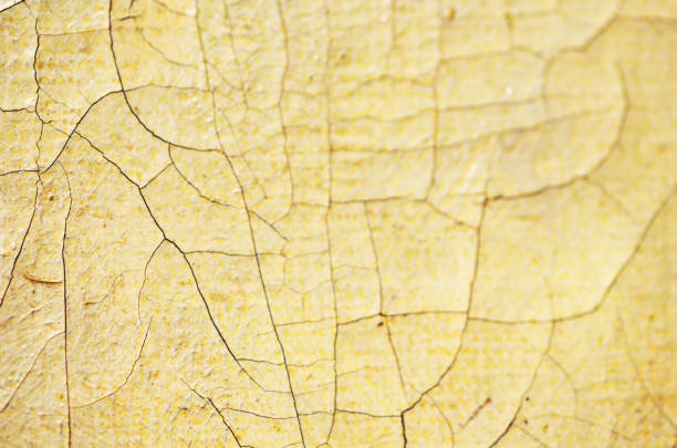 istock Close up old cracked Oil on canvas texture. Soft focus. 1166449012