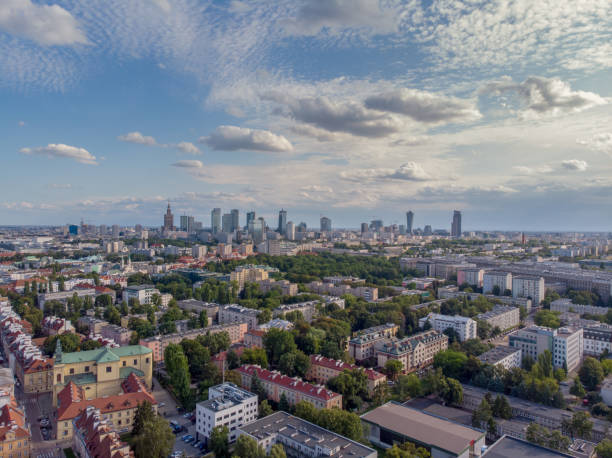 istock Warsaw city with summer sun_4 1166451450