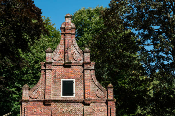 old city hall in Schoorl, Holland