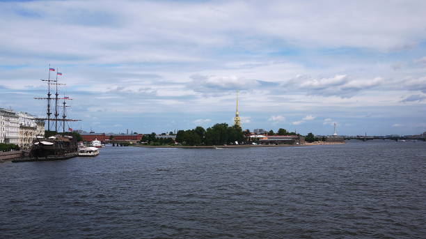 istock Neva river in Saint Petersburg 1166460054