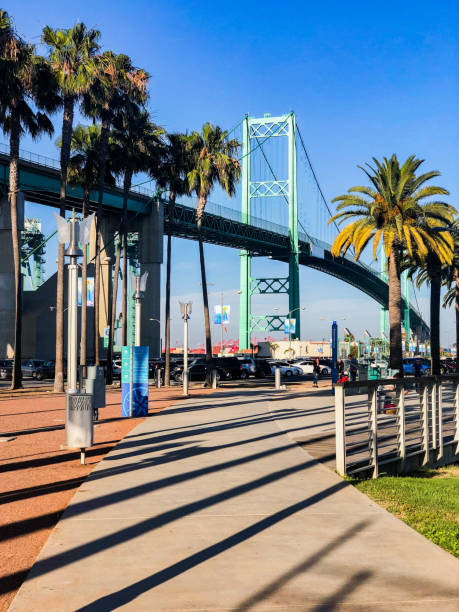 istock View of Vincent Thomas Bridge in San Pedro during day 1166468293