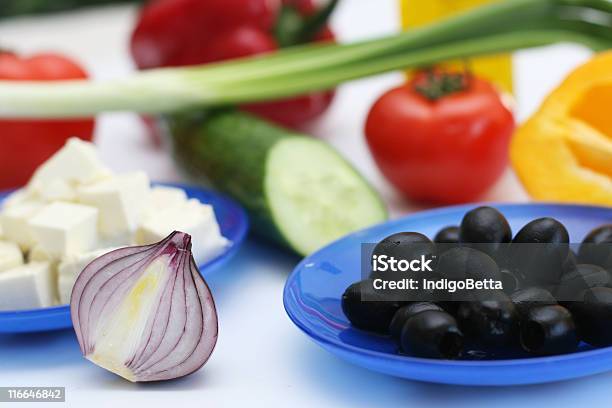 Foto de Multicoloridos Para Salada De Legumes e mais fotos de stock de Alimentação Saudável - Alimentação Saudável, Amarelo, Azeite