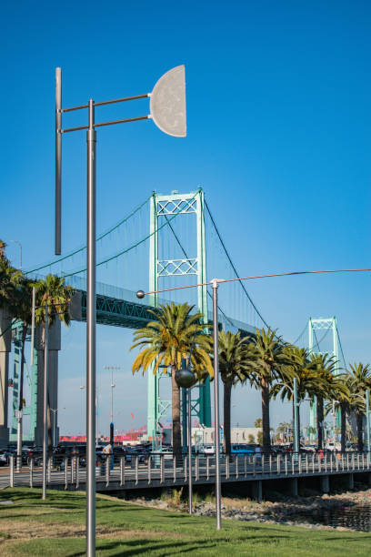 istock View of Vincent Thomas Bridge in San Pedro during day 1166468587