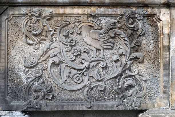 Gdansk is an old Polish and German cultural center with incredibly beautiful architecture. Ancient stone carvings of bas-relief on balconies and walls with scenes from life