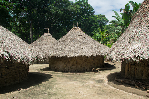 Kogi Village en el Parque Natural Nacional Tayrona photo