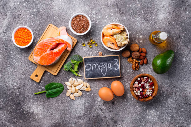 istock Products sources of Omega-3 acids 1166480890