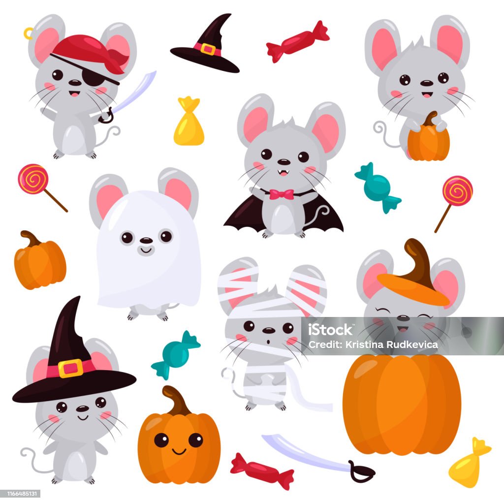 Ilustración de Conjunto Vectorial De Personajes De Ratón Estilo De Dibujos Animados Kawaii De Halloween y más Vectores Libres de Derechos de Halloween - iStock Ilustración de Conjunto Vectorial De Personajes De Ratón Estilo De Dibujos Animados Kawaii De Halloween y más Vectores Libres de Derechos de Halloween - iStock
