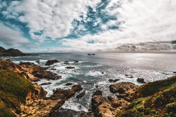 istock The waves crash on the rocks below on the cliffs in Big Sur, California. 1166485209