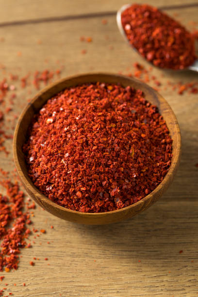 istock Organic Red Spicy Korean Gochugaru Spice 1166486383