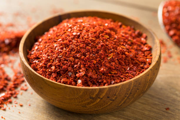 istock Organic Red Spicy Korean Gochugaru Spice 1166486728