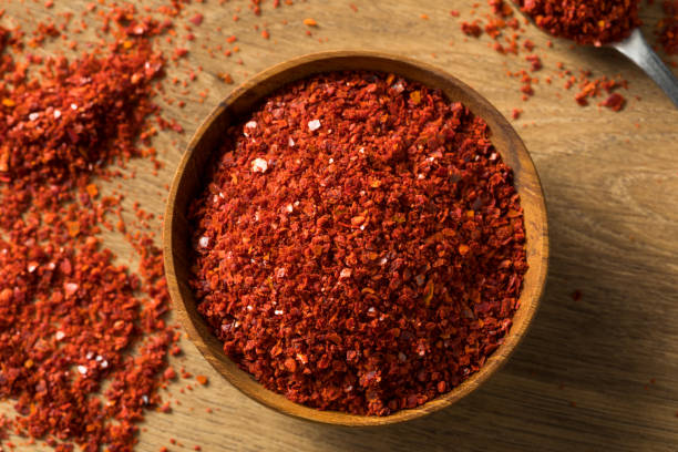 istock Organic Red Spicy Korean Gochugaru Spice 1166486793