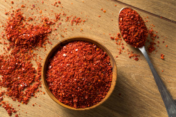 istock Organic Red Spicy Korean Gochugaru Spice 1166487194