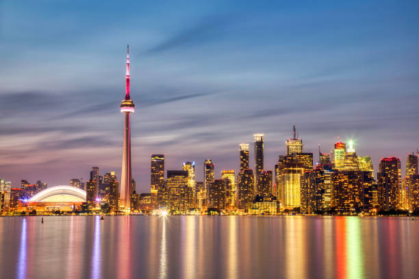 istock Toronto Skyline at Dusk, Ontario, Canada 1166490616