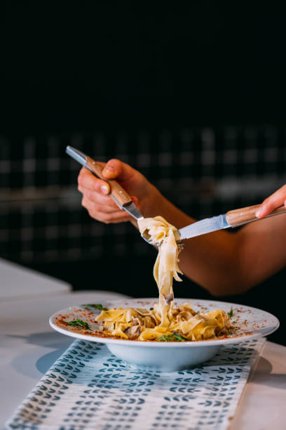 istock Delicious Alfredo Fettucini 1166497332