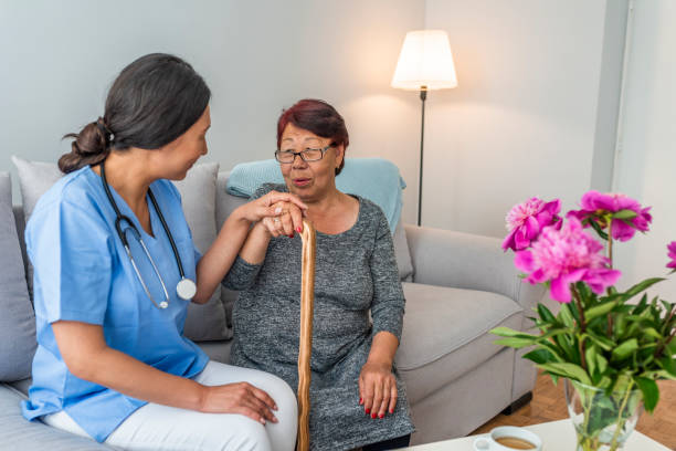 istock Geriatric doctor or geriatrician concept 1166499330