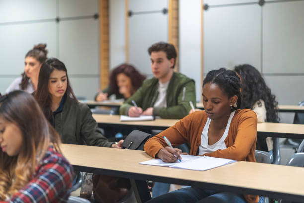 istock A multi-ethnic group of students listen in lecture 1166509911