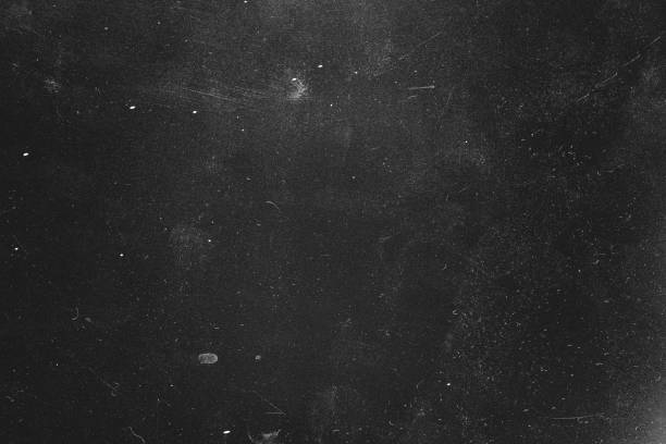 dust scratches black background distressed layer Dust and scratches design. Distressed photo editor layer. Black abstract background. Copy space. rough stock pictures, royalty-free photos & images